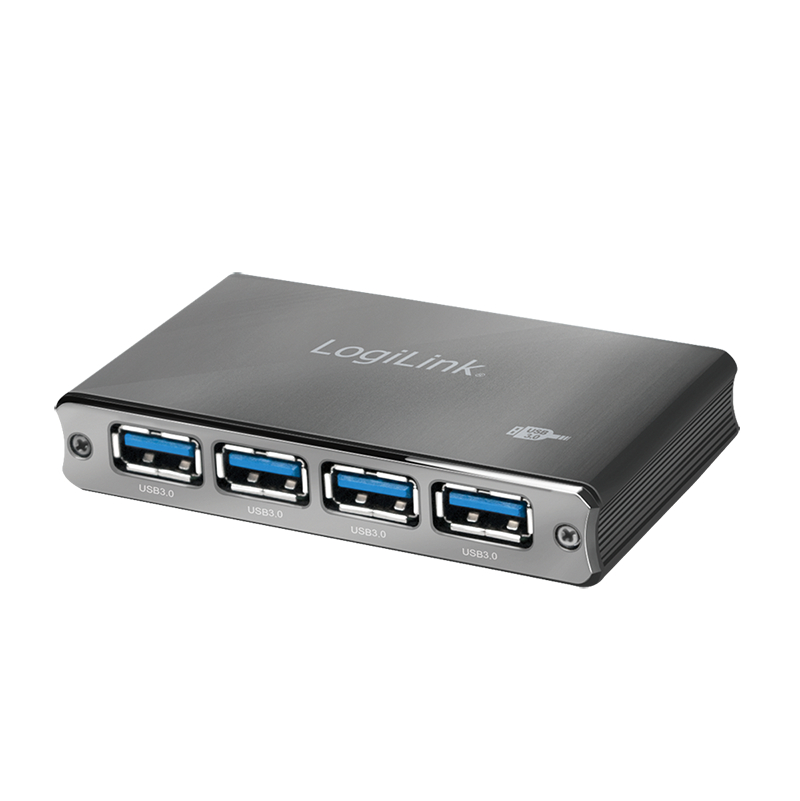 LogiLink 4 Port, USB-A 3.0 actief