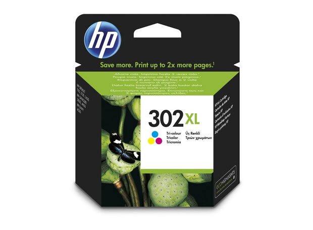 HP No.302XL Kleur 300 pagina&acute;s (Origineel)