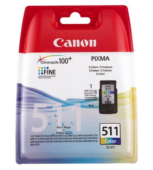 Canon (K) CL-511 Kleur 9,0ml (Origineel)