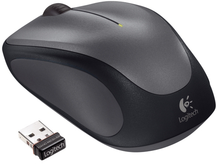 Logitech M235 Optical USB-A Zilver-Zwart Retail Wireless