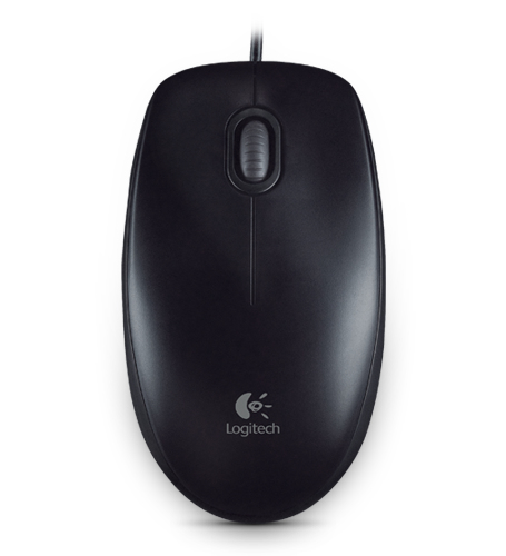 Logitech B100 Optical USB-A Zwart