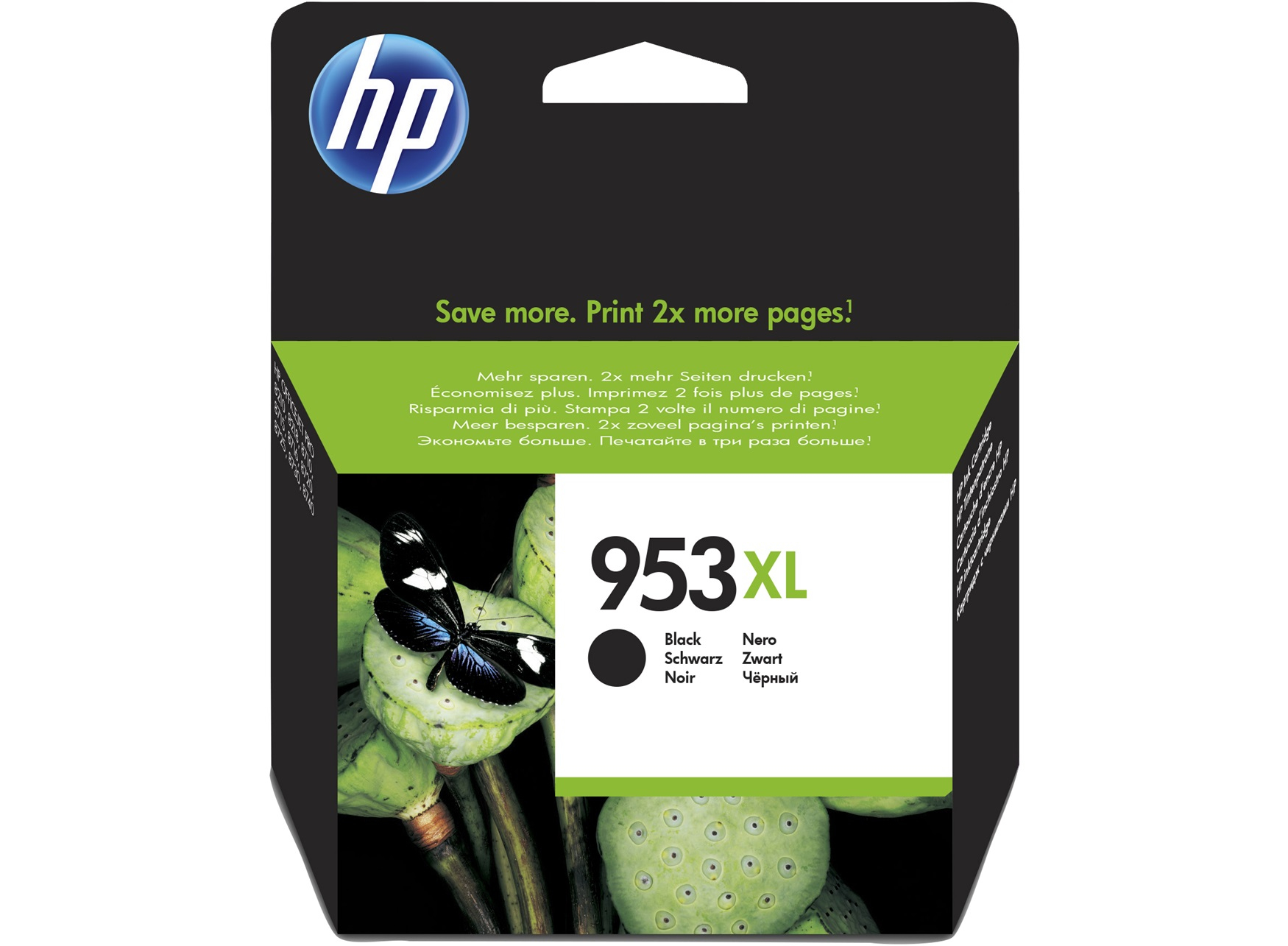 HP No.953XL Zwart 2.000 pagina&acute;s (Origineel)