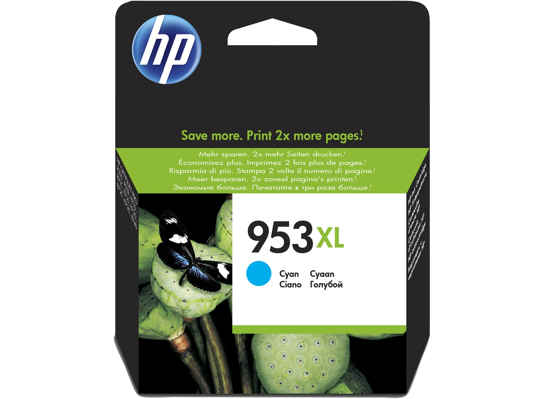 HP No.953XL Cyaan 1.450 pagina&acute;s (Origineel)