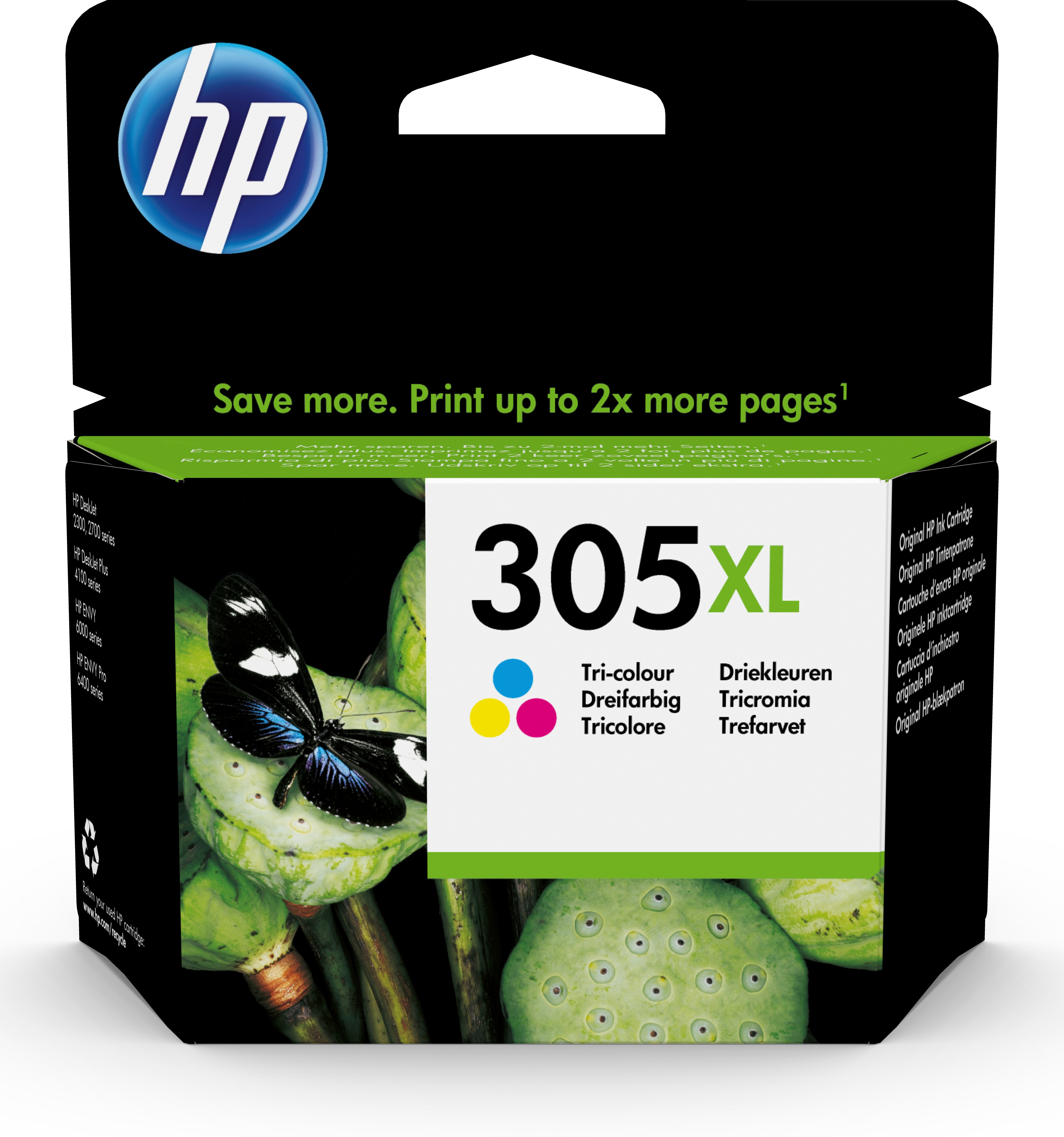 HP No.305XL Kleur 200 pagina&acute;s (Origineel)