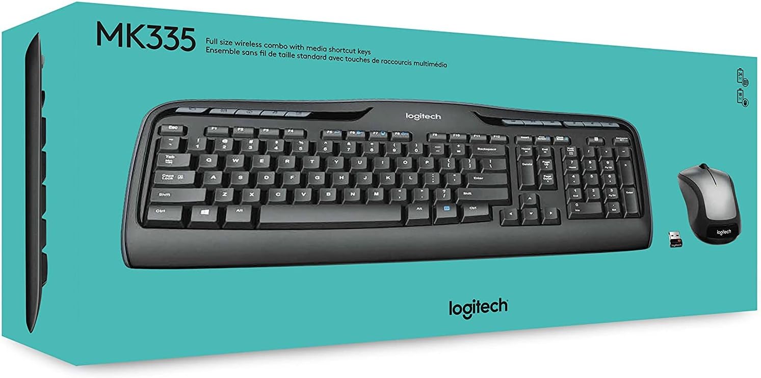 Logitech Mk335 toetsenbord muis combinatie