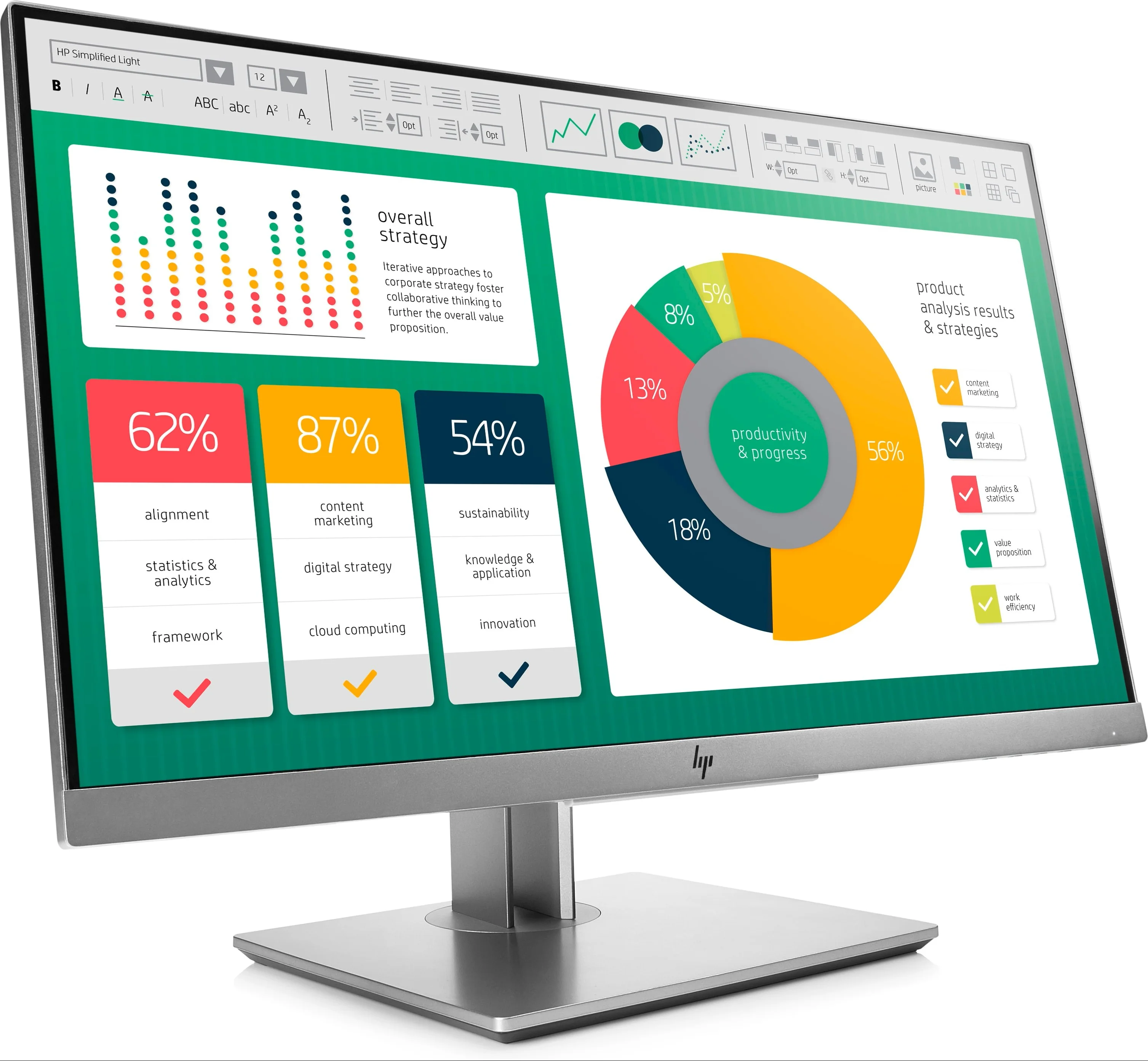 HP Elitedisplay E223 22"
