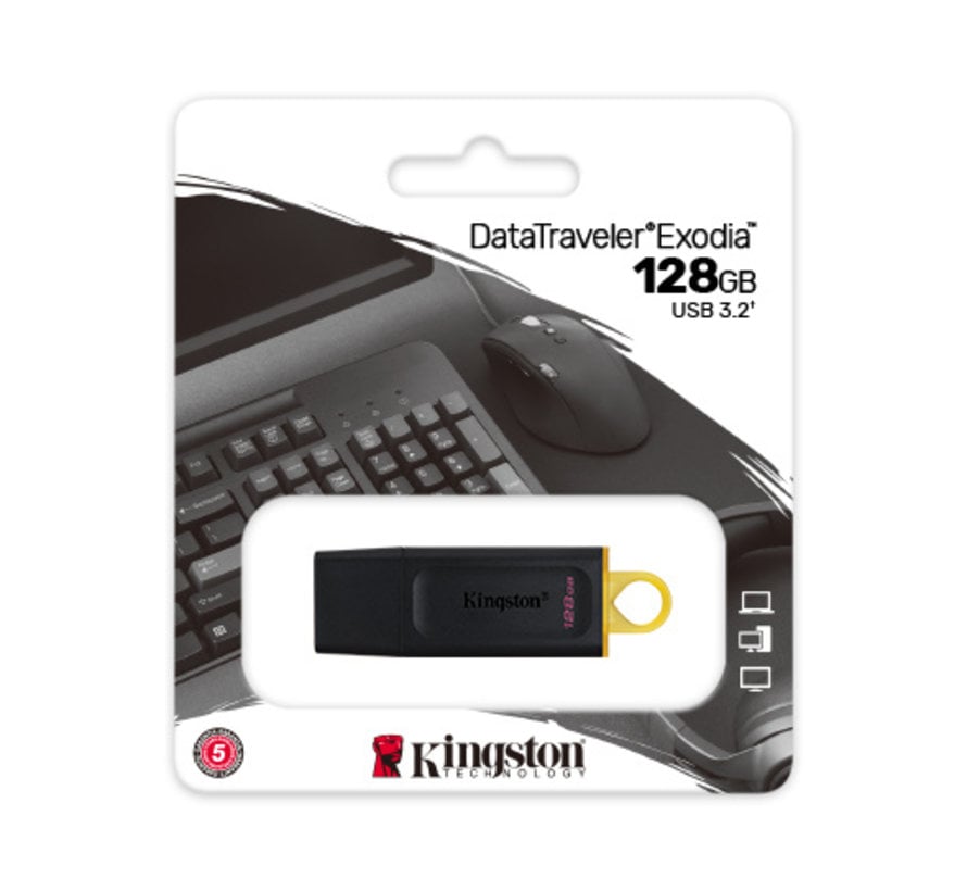 USB 3.2 FD 128GB Kingston DataTraveler Exodia