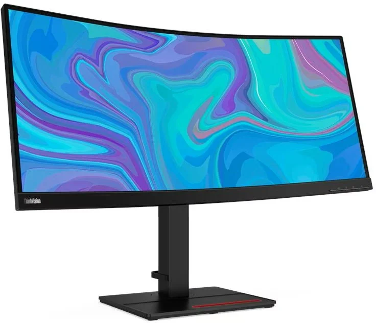 Lenovo ThinkVision T34w-20 Zwart 34" gebogen monitor