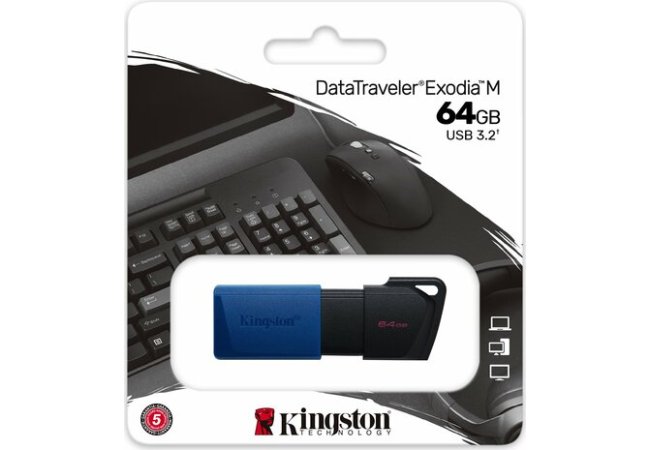 USB 3.2 FD 64GB Kingston DataTraveler Exodia - 18871566481 - 60004
