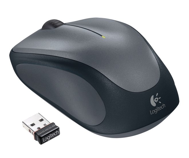 Logitech M235 Optical USB-A Zilver-Zwart Retail Wireless - 42308 4 - 42308
