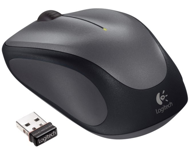 Logitech M235 Optical USB-A Zilver-Zwart Retail Wireless - 42308 6 - 42308