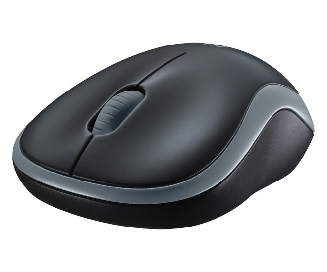 Logitech M185 Optical USB-A Zwart-Zilver Retail Wireless - 42387 3 - 42387