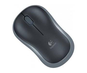 Logitech M185 Optical USB-A Zwart-Zilver Retail Wireless - 42387 5 - 42387