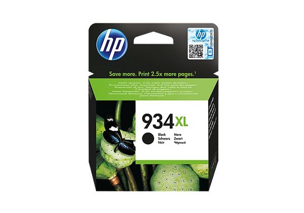 HP No.934XL Zwart 1.000 pagina&acute;s (Origineel) - 50426 1 - 50426