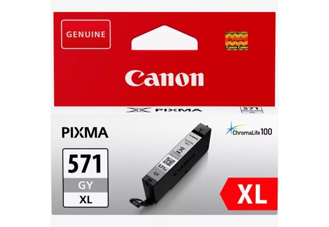 Canon (S) CLI-571XL GY Grijs 11,0ml (Origineel) - 571xlgrey - 53215