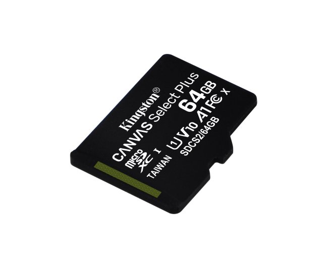 SDXC Card Micro 64GB Kingston UHS-I Canvas Select Plus - 58789 2 - 58789