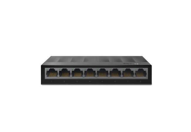 TP-Link 8Port 1Gbps LiteWave Plastic behuizing. - 62810 1 - 62810