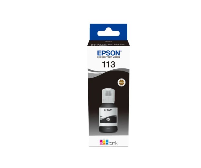 Epson 113 EcoTank Inktfles Zwart 127,0ml (Origineel) - 64622 1 - 64622
