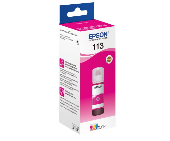 Epson 113 EcoTank Inktfles Magenta 70,0ml (Origineel) - 64624 2 - 64624