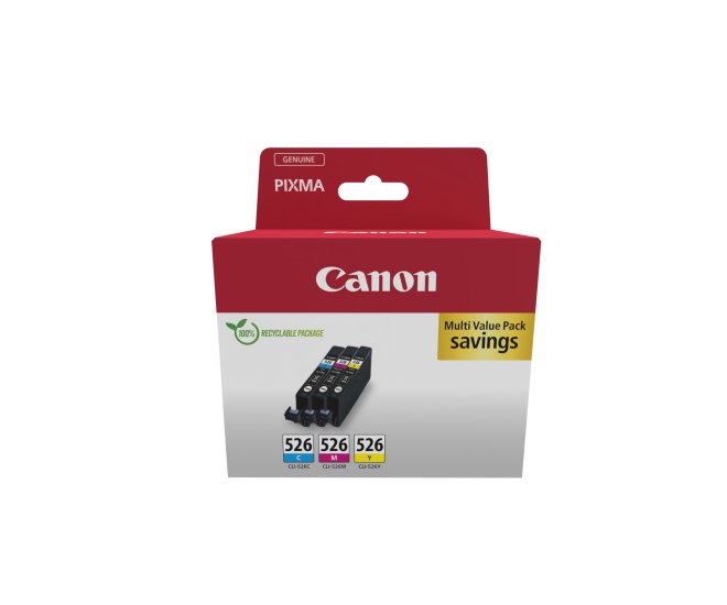 Canon (F) CLI-526 Multipack C/M/Y 27,0ml (Origineel) - 65828 1 - 65828