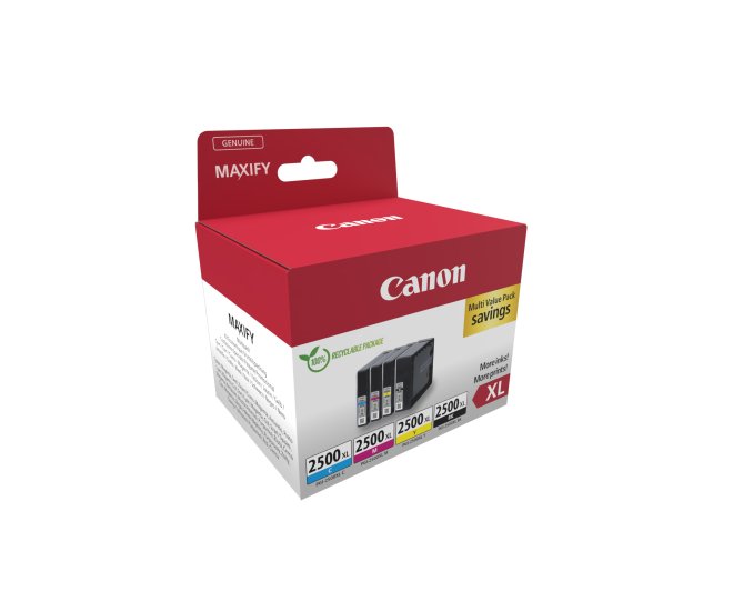 Canon (R) PGI-2500XL BK/C/M/Y ValuePack128,8ml(Origineel - 66141 2 - 66141