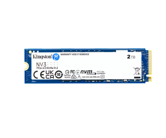 2TB M.2 PCIe NVMe Kingston NV3 6000/5000 - 66572 3 - 66572