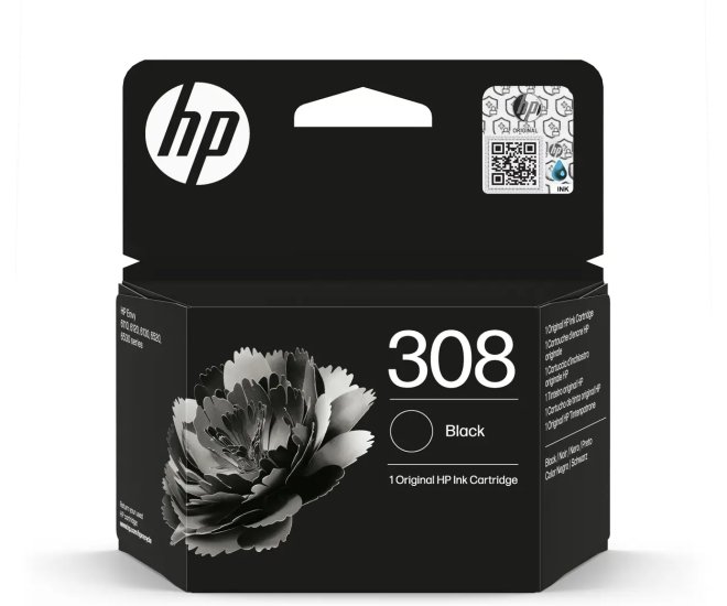 HP No.308 Zwart 160 pagina`s (Origineel) - 67193 1 - 67193