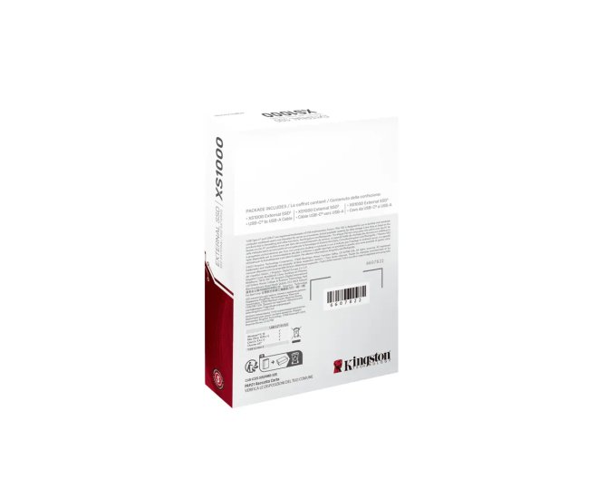 1TB Kingston XS1000 Zwart/USB-C/1050/1000 - 68804 4 - 68804