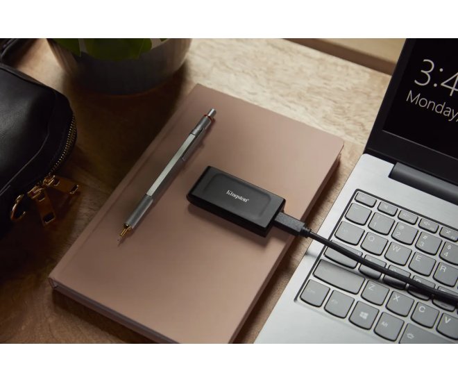 1TB Kingston XS1000 Zwart/USB-C/1050/1000 - 68804 7 - 68804
