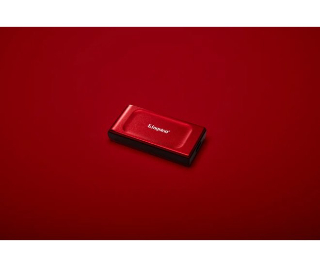 1TB Kingston XS1000 Rood/USB-C/1050/1000 - 69502 7 - 69502