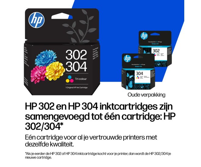 HP No.302/304 Zwart 120 pagina&acute;s (Origineel) - 69802 4 - 69802