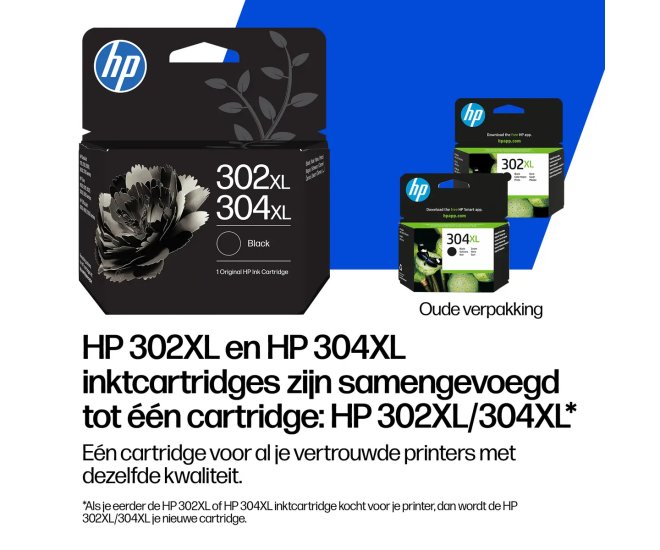 HP No.302/304 Zwart 120 pagina&acute;s (Origineel) - 69802 6 - 69802