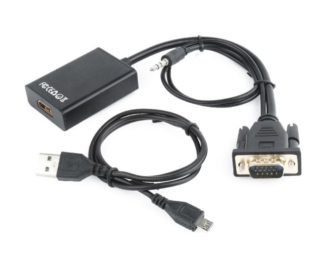 VGA naar HDMI adapterkabel met audio, 0,15 m - A vga hdmi 01 website image 28450c24 2f2d 4200 9bad ce1d81cc8147 - A-VGA-HDMI-01