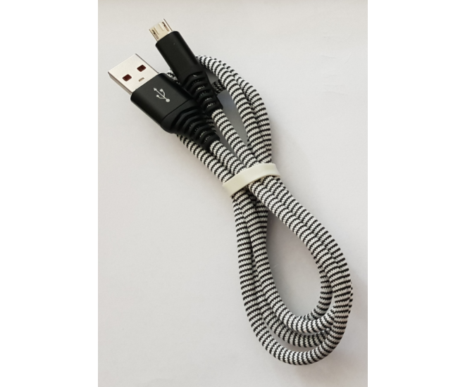 Premium micro-USB laad- & datakabel 'katoen', 1 m, zwart/wit - Cc musb2b ambm 1m bw website image 8188d37c dee0 415e a7b6 ec7b86d1313c - CC-USB2B-AMmBM-1M-BW
