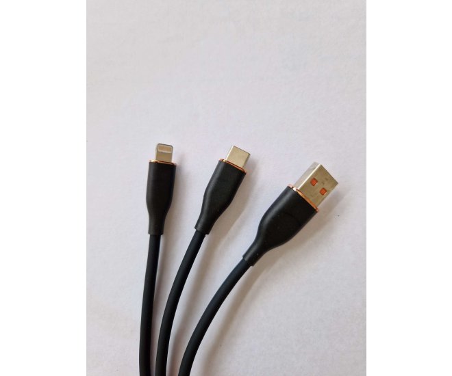 Premium siliconen USB Type-C naar 8-pins laad- en datakabel, 1,5 m, zwart - Cc usb2s cm8pm 15m bk web site image 69f92fa0 4af9 4154 aeb1 810f318e3fd6 - CC-USB2S-CM8PM-1.5M-BK