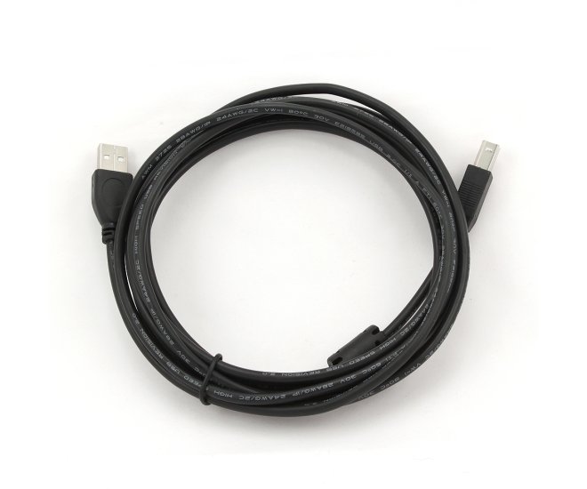 Premium USB-kabel (A-B), 3 meter<BR>Zwart - Ccf usb2 ambm 10 website image 1a381b85 bd23 4d65 b5ca 2b76ab217fdc - CCF-USB2-AMBM-10