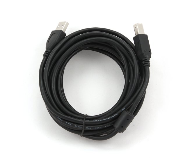 Premium USB-kabel (A-B), 4.5 meter<BR>Zwart - Ccf usb2 ambm 15 website image 4bdb5548 9bba 4e69 9ed0 6c09775119b7 - CCF-USB2-AMBM-15