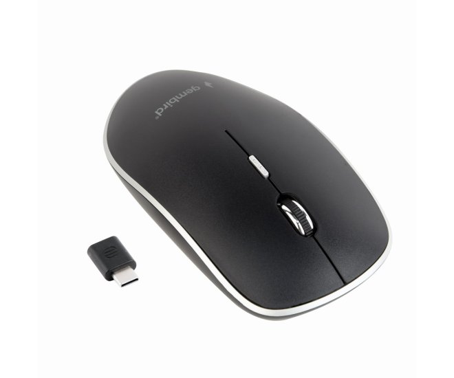 Fluisterstille draadloze optische muis, USB-C  zwart - Musw 4bsc 01 website image 9ac87884 7bf0 4e55 a7bc 890b10c324e6 - MUSW-4BSC-01