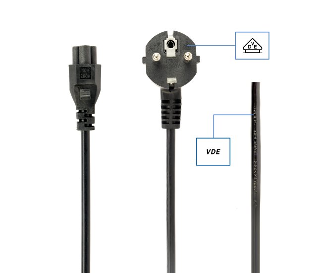 Netsnoer (C5), 1,00 mm&sup2;, 2,5 A, 3 m - Pc 186 ml12 3m web site image d96ac2cf fb1c 4881 a8bd 21db05164db8 - PC-186-ML12-3M