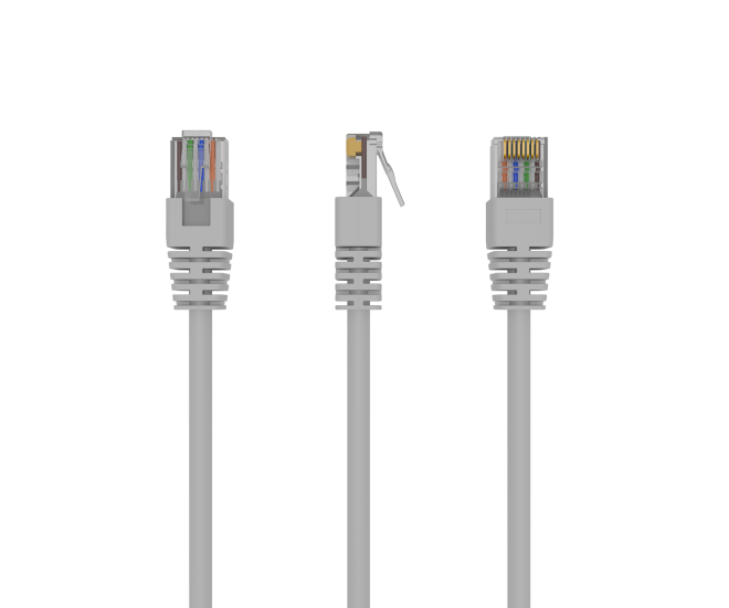 UTP Cat5E patchkabel, 0.5 m, grijs - Pp12 05m website image 642fe2fa 4b71 46b7 94ed 0ba26a871963 - PP12-0.5M