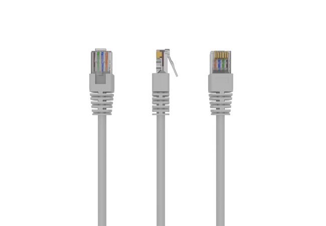 UTP Cat5E patchkabel, 3 m, grijs - Pp12 3m website image bb17596e 9a5d 41e5 931d 2683facd345b - PP12-3M