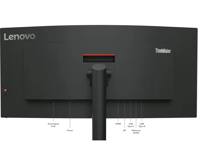 Lenovo ThinkVision T34w-30 Zwart 34" gebogen monitor - T34w 30 3 - Lenovo/T34w-30/ra/6