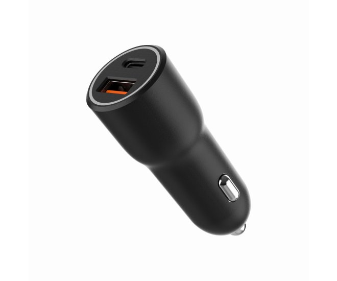 USB auto snellader 1xA, 1xC 38W Power Delivery zwart - Ta uc ac2pdqc38 car 01 website image 4d929492 e2af 41b7 94b6 aa8d4405288c - TA-UC-AC2PDQC38-CAR-01