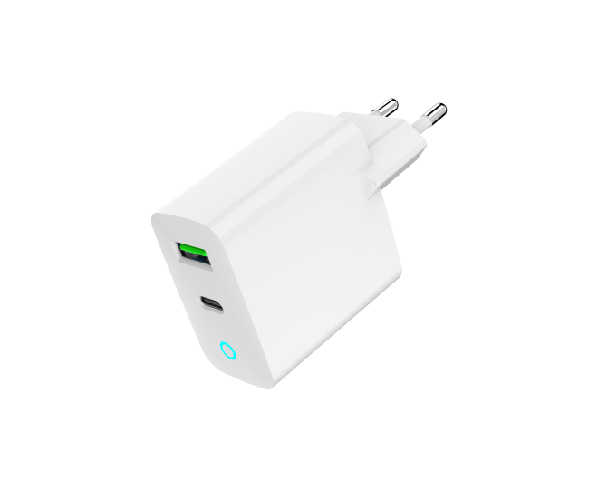 USB snellader 1xA, 1xC 20W Power Delivery wit - Ta uc pdqc20l w 01 web site image d259eea9 68a3 43ab a099 d5e092ad9ca2 - TA-UC-PDQC20L-W-01