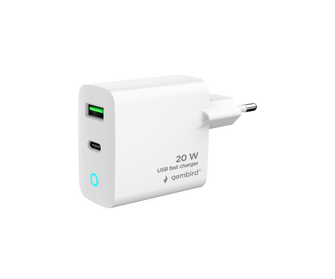 USB snellader 1xA, 1xC 20W Power Delivery wit - Ta uc pdqc20l w 01 website image 77814328 a2f1 4dd2 9335 3c65662d6c4f - TA-UC-PDQC20L-W-01