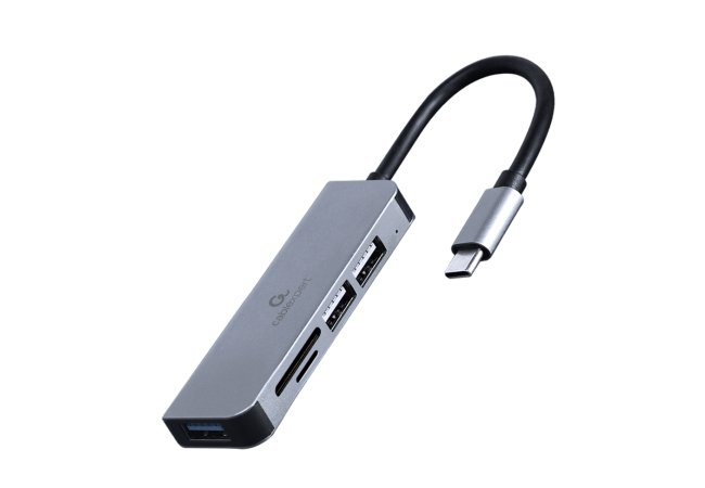 USB Type-C 3-poorts USB-hub (USB3.1 + USB 2.0) met kaartlezer - Uhb cm cru3p1u2p2 01 web site image a92c5ee4 8be7 4639 9e57 f9c5f2e3631a - UHB-CM-CRU3P1U2P2-01