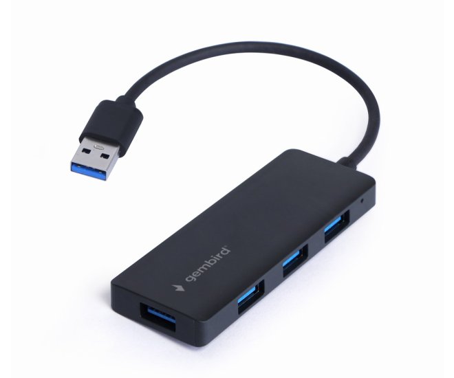 4 poorts USB 3.2 (Gen.1) hub, 5 Gbps, zwart - Uhb u3p4 03 website image 4a6f5792 ff52 4106 b421 7e402d4e7135 - UHB-U3P4-03