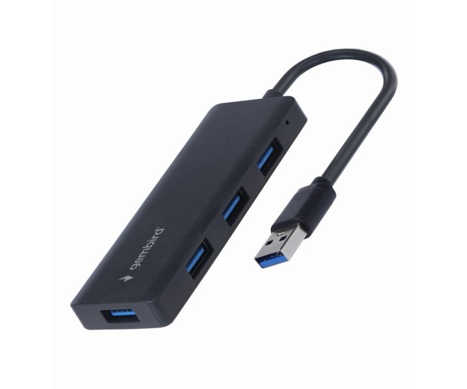 4 poorts USB 3.2 (Gen.1) hub, 5 Gbps, zwart - Uhb u3p4 03 website image d6d5c8b1 db3f 486c 8a3e ae0234688509 - UHB-U3P4-03
