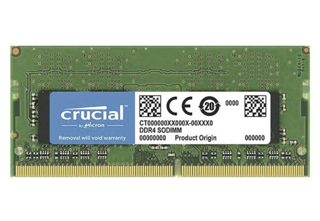 SODIMM 8GB DDR4/3200 CL22 Crucial - Y1741860 01 - 60130